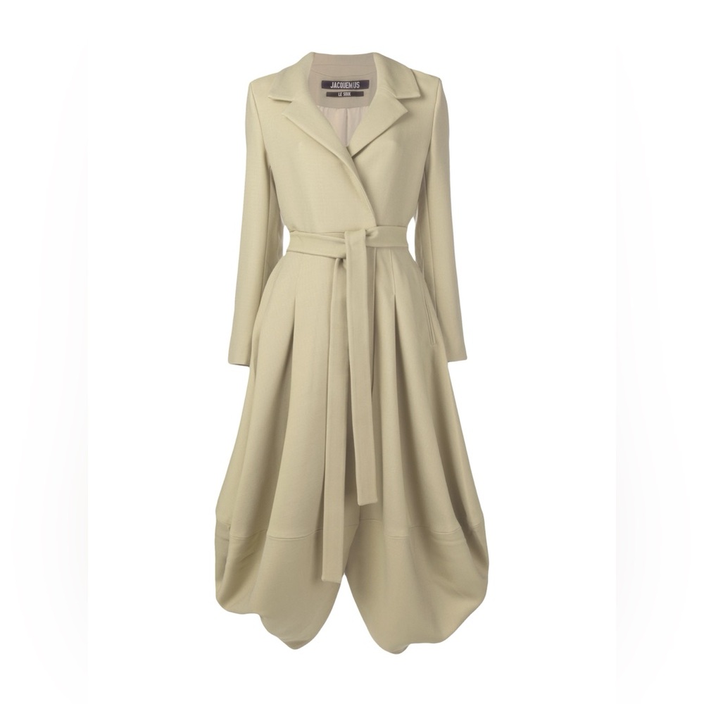 JACQUEMUS
Beige 'Le Manteau Souela' Coat size 36